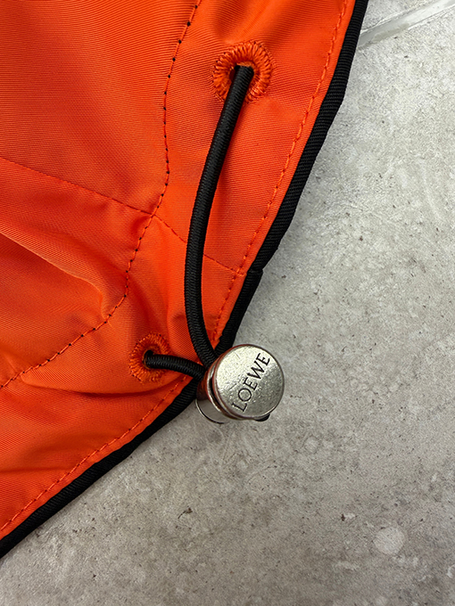 ロエベ レザーパッチポケットジャケット