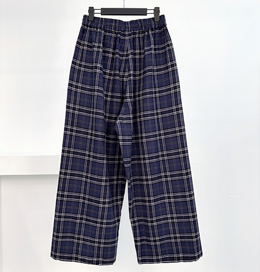 バレンシアガコピー BALENCIAGA チェック柄のズボン