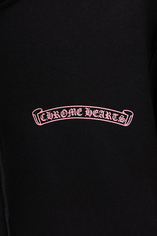 クロムハーツスーパーコピー コミックブックガールとのコラボレーション ジップアップ フード付き ドローストリングジャケット