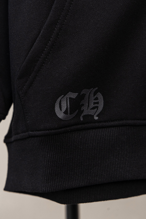 クロムハーツスーパーコピー コミックブックガールとのコラボレーション ジップアップ フード付き ドローストリングジャケット