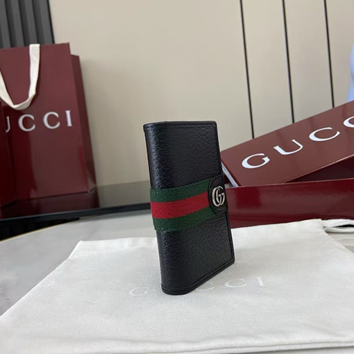 グッチ Ophidia GGモノグラム折りたたみ財布シリーズ