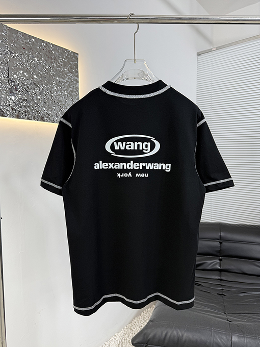 アレキサンダーワンスーパーコピー Alexander wang カラーブロックステッチの半袖Tシャツ