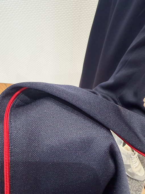 グッチコピー 刺繍りカラーブロックカジュアルパンツ