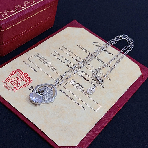 カルティエ 新モデルダイヤモンドネックレス