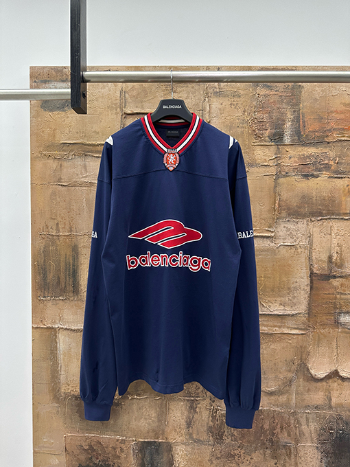 バレンシアガ BALENCIAGA アメリカンフットボール長袖シャツ