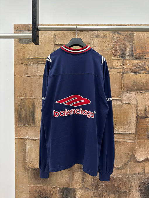 バレンシアガ BALENCIAGA アメリカンフットボール長袖シャツ