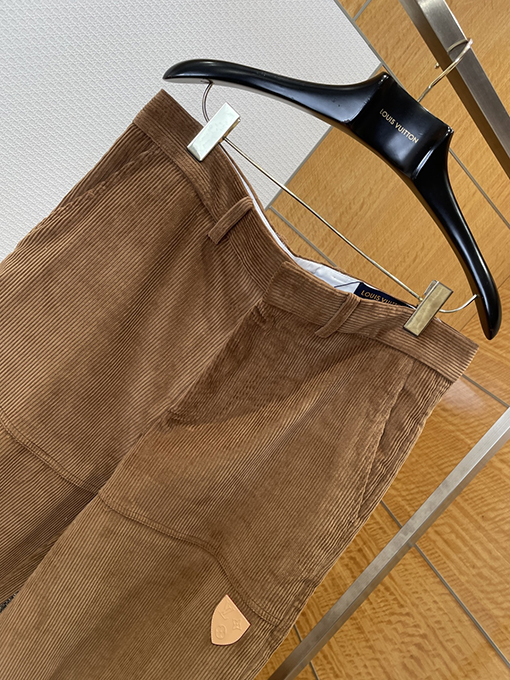 ルイヴィトン レザーラベルパッチワークプラッシュカラースーツ