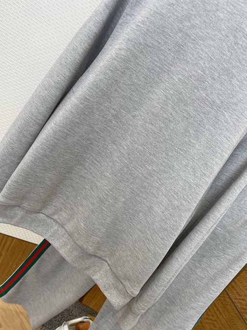 グッチ 刺繍りカラーブロックリボンカジュアルトラックスーツ