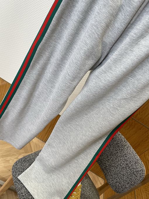 グッチ 刺繍りカラーブロックリボンカジュアルトラックスーツ