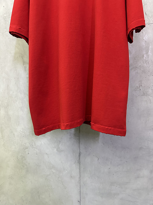 シャネル Chanel クラシックなロゴ入り、ダメージをした厚のラバープリントの半袖Tシャツ