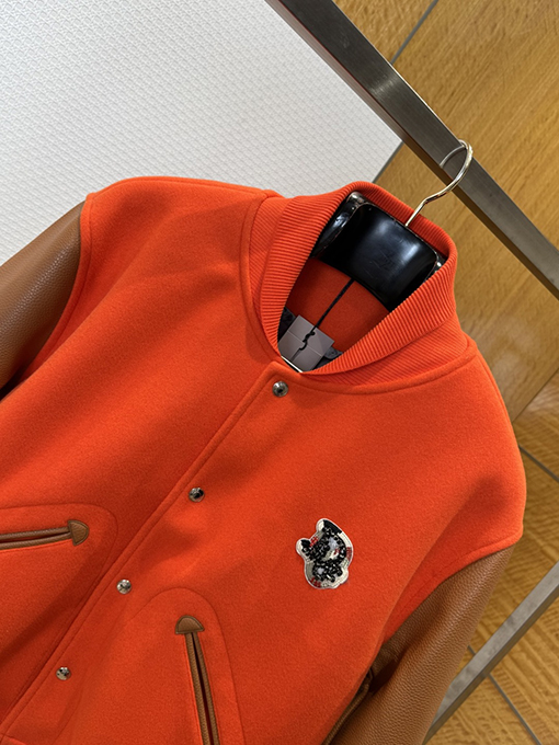 ディオール 装飾ポケット付きスタンドカラーベースボールジャージ