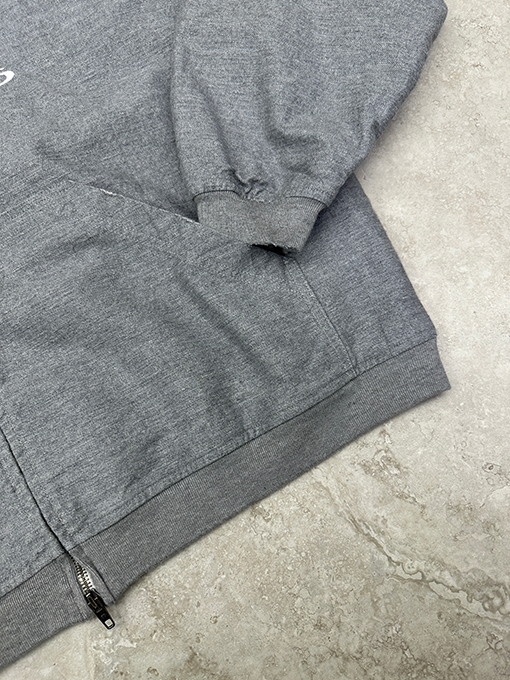 バレンシアガコピー 刺繍りフード付きジップアップジャケット