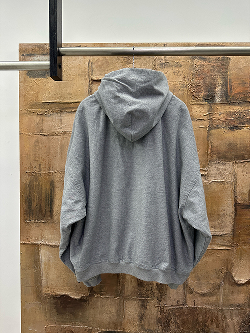 バレンシアガコピー 刺繍りフード付きジップアップジャケット