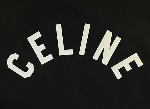 セリーヌ CELINE レターロゴ入り半袖Tシャツ