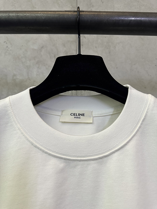 セリーヌ CELINE レターロゴ入り半袖Tシャツ