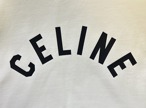 セリーヌ CELINE レターロゴ入り半袖Tシャツ
