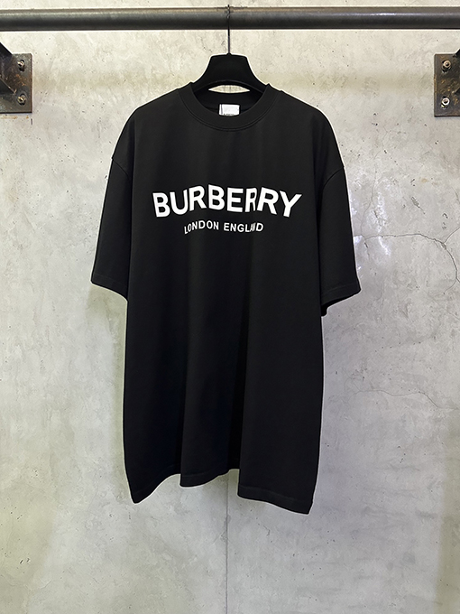 バーバリーコピー Burberry ロゴプリント入り半袖Tシャツ