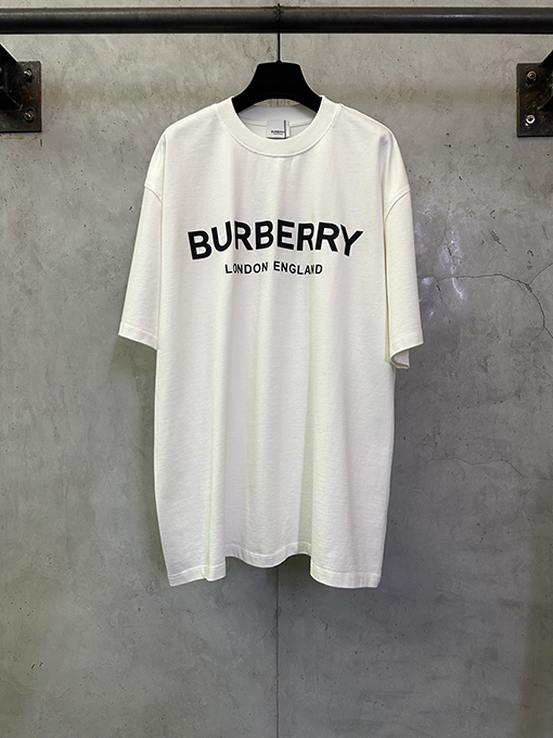 バーバリーコピー Burberry ロゴプリント入り半袖Tシャツ