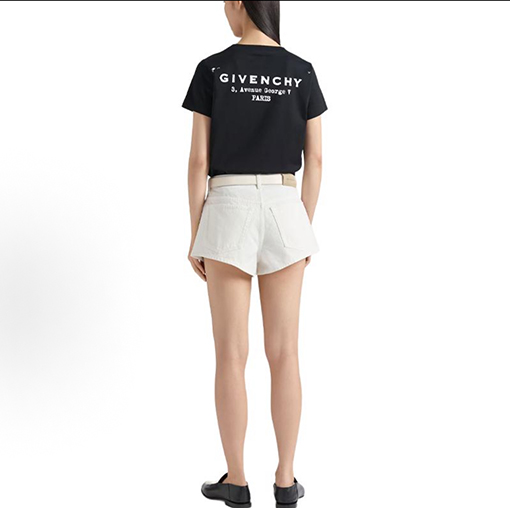 ジバンシイ Givenchy  新モデルレタープリント半袖Tシャツ