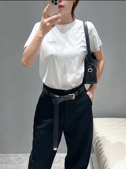 ジバンシイ Givenchy  新モデルレタープリント半袖Tシャツ