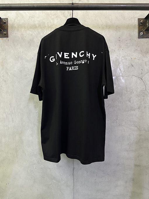 ジバンシイ Givenchy  新モデルレタープリント半袖Tシャツ