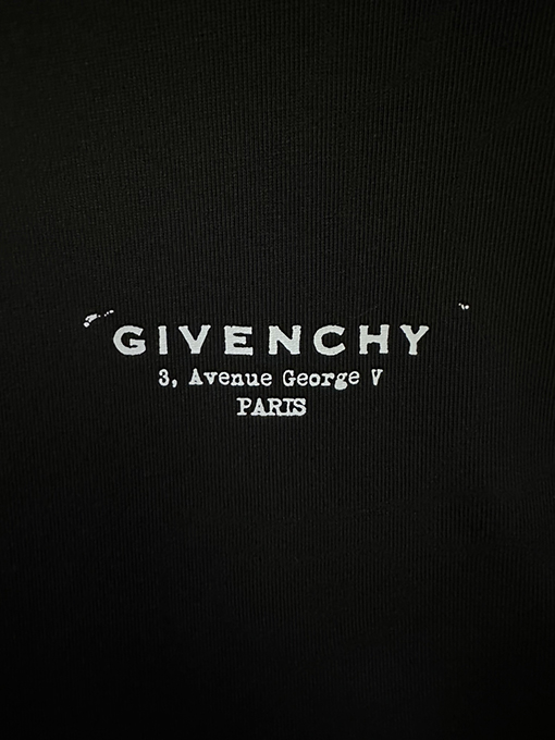 ジバンシイ Givenchy  新モデルレタープリント半袖Tシャツ