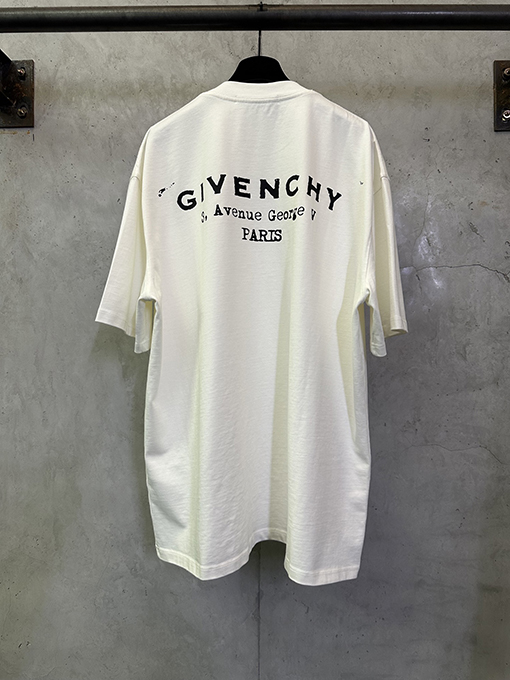 ジバンシイ Givenchy  新モデルレタープリント半袖Tシャツ