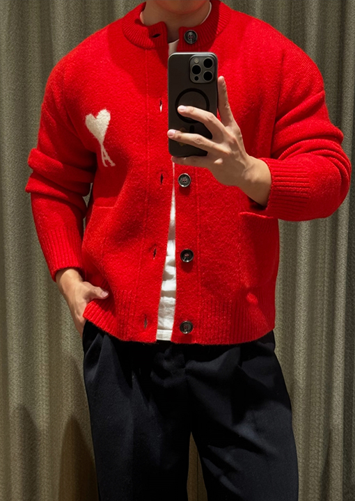 アミスーパーコピー アルパカカーディガン