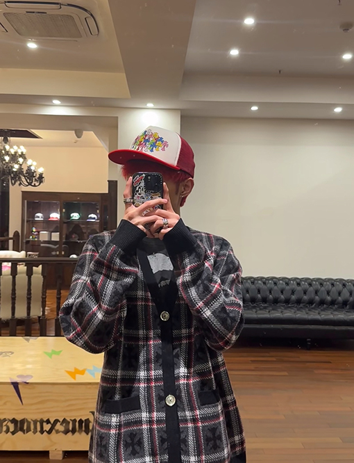 クロムハーツ カシミヤカーディガン