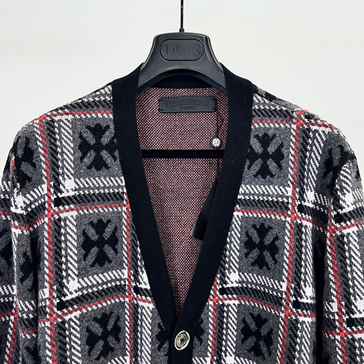 クロムハーツ カシミヤカーディガン