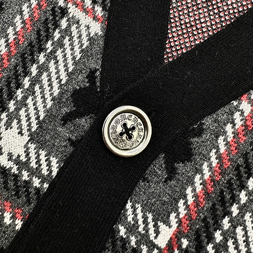 クロムハーツ カシミヤカーディガン