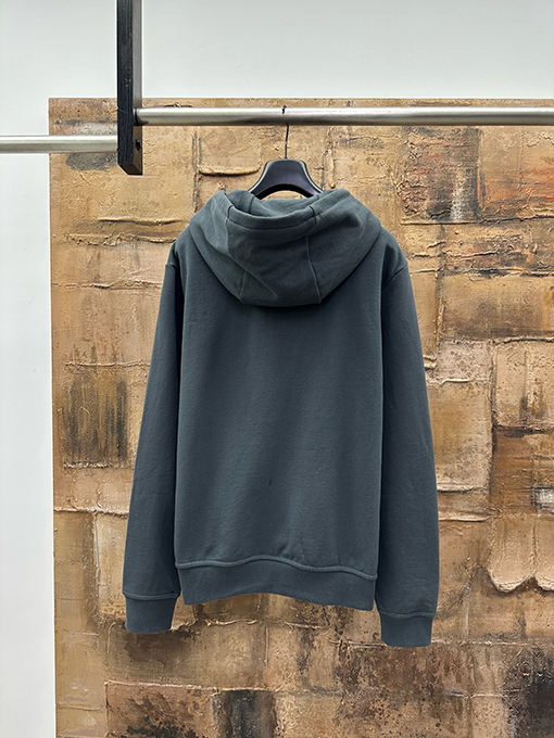 エルメスブランドスーパーコピー レザー刺繍入りパーカー