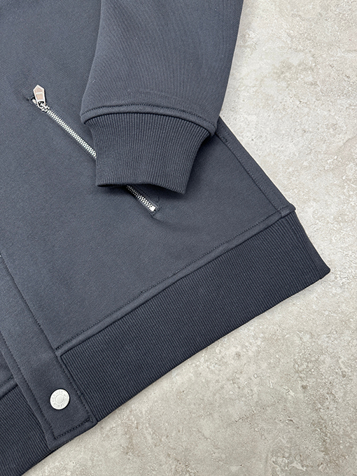 エルメス サドルタオル刺繍入りベースボールジャケット