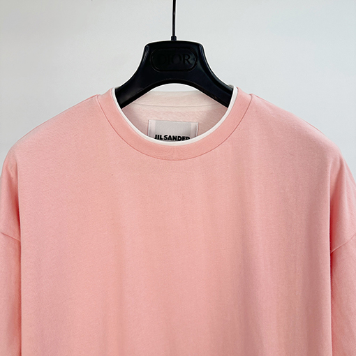 ジルサンダー フェイクツーピース長袖シャツ