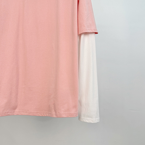 ジルサンダー フェイクツーピース長袖シャツ