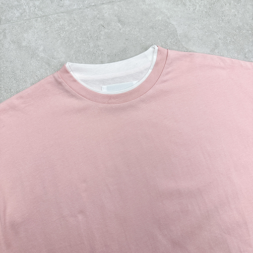 ジルサンダー フェイクツーピース長袖シャツ