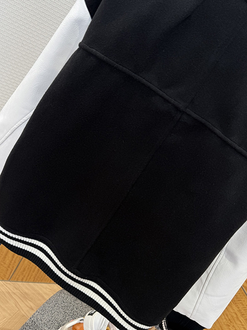 ルイヴィトンコピー 文字柄ストライプのベースボールジャージ