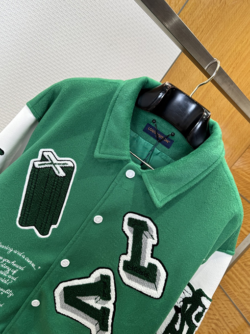 ルイヴィトンスーパーコピー LV オズの魔法使い刺繍りベースボールジャージ