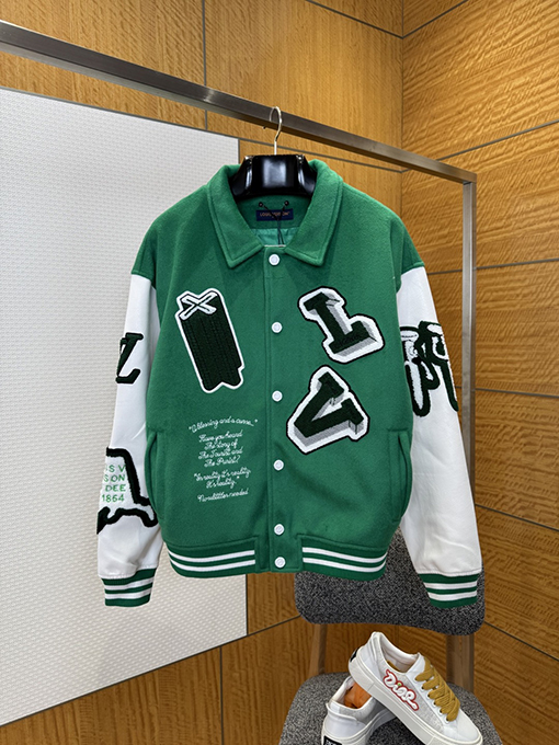 ルイヴィトンスーパーコピー LV オズの魔法使い刺繍りベースボールジャージ