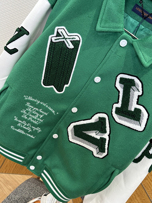 ルイヴィトンスーパーコピー LV オズの魔法使い刺繍りベースボールジャージ