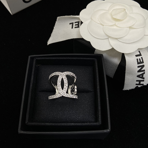 シャネル ダブルCフルダイヤモンドリング