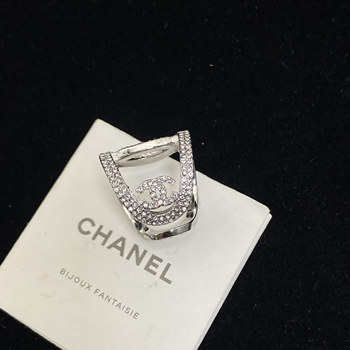 シャネル ダブルCフルダイヤモンドリング