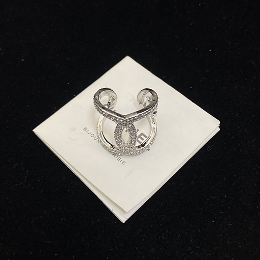 シャネル ダブルCフルダイヤモンドリング