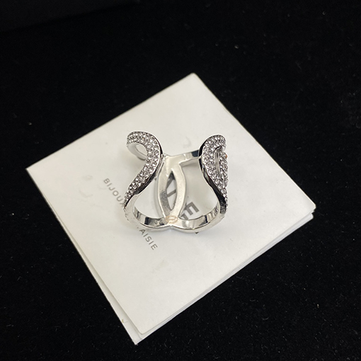 シャネル ダブルCフルダイヤモンドリング