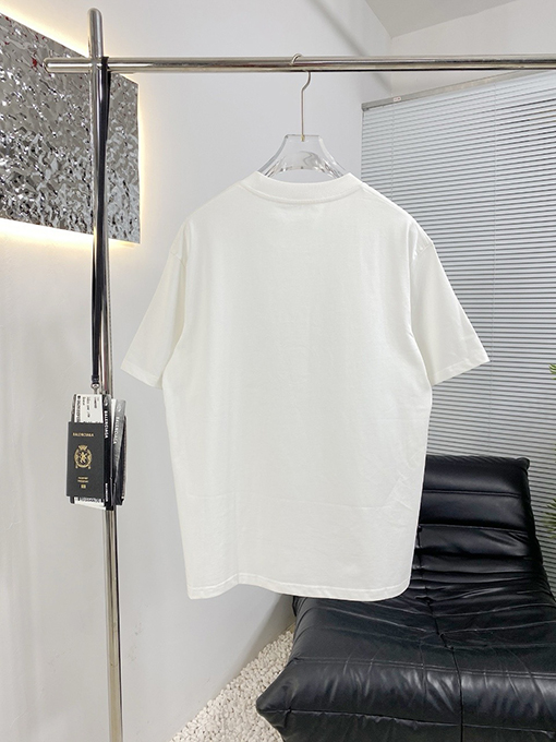 アクネストゥディオズスーパーコピー Acne Studios シルバーのエンボスラインストーン付き半袖Tシャツ