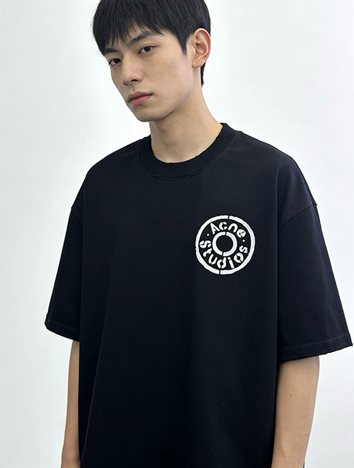 アクネストゥディオズ Acne Studios 春夏コレクション マイクロロゴ 半袖Tシャツ