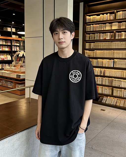 アクネストゥディオズ Acne Studios 春夏コレクション マイクロロゴ 半袖Tシャツ