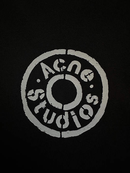 アクネストゥディオズ Acne Studios 春夏コレクション マイクロロゴ 半袖Tシャツ