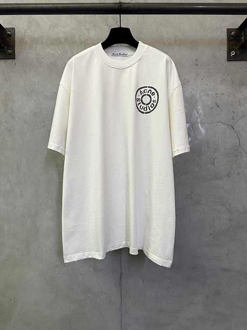 アクネストゥディオズ Acne Studios 春夏コレクション マイクロロゴ 半袖Tシャツ