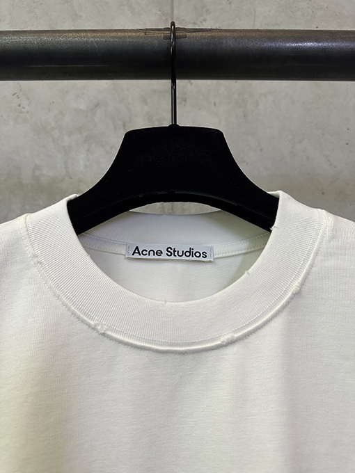アクネストゥディオズ Acne Studios 春夏コレクション マイクロロゴ 半袖Tシャツ